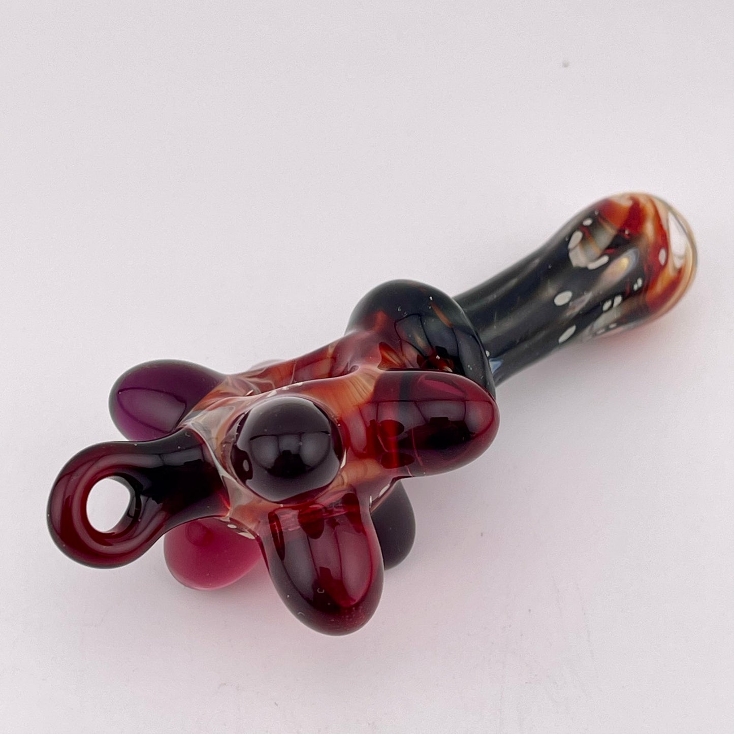 Pendant Pipe Red and Black pendant pipe necklace’s