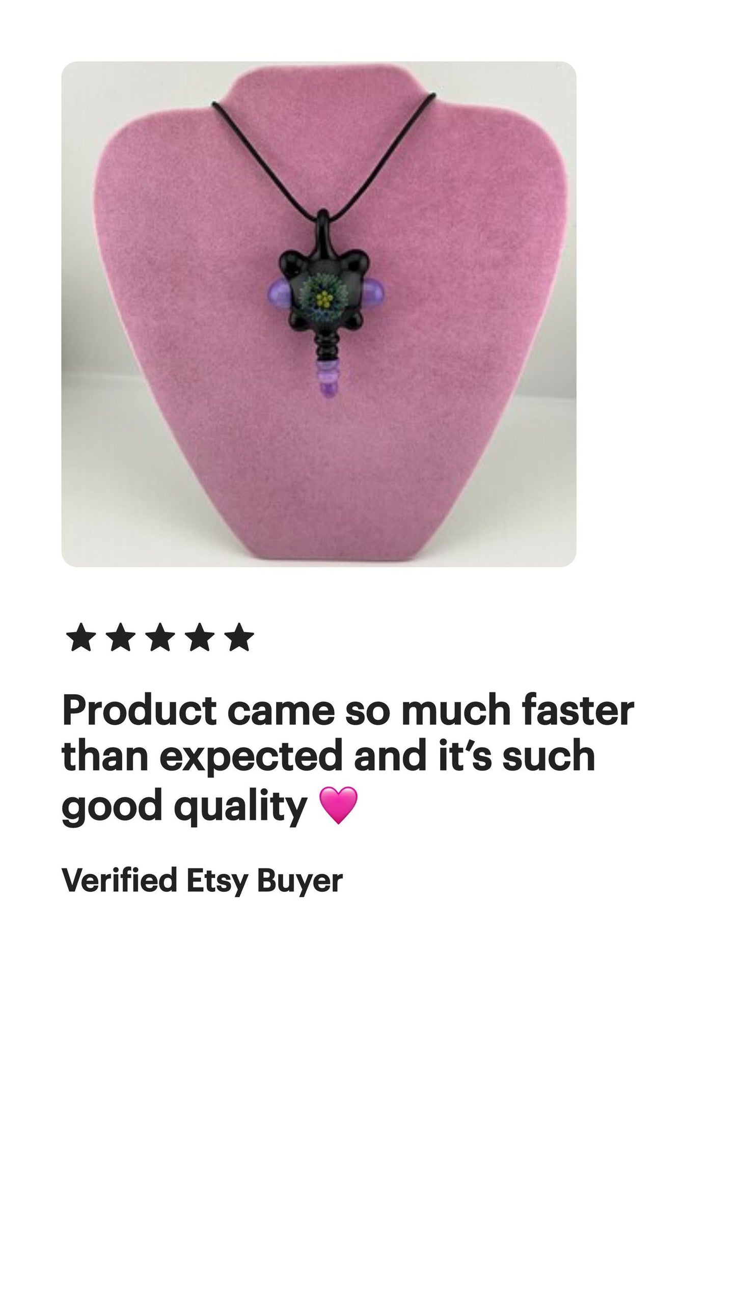 Green Light Color Slime Glass Ghost Pendant 1