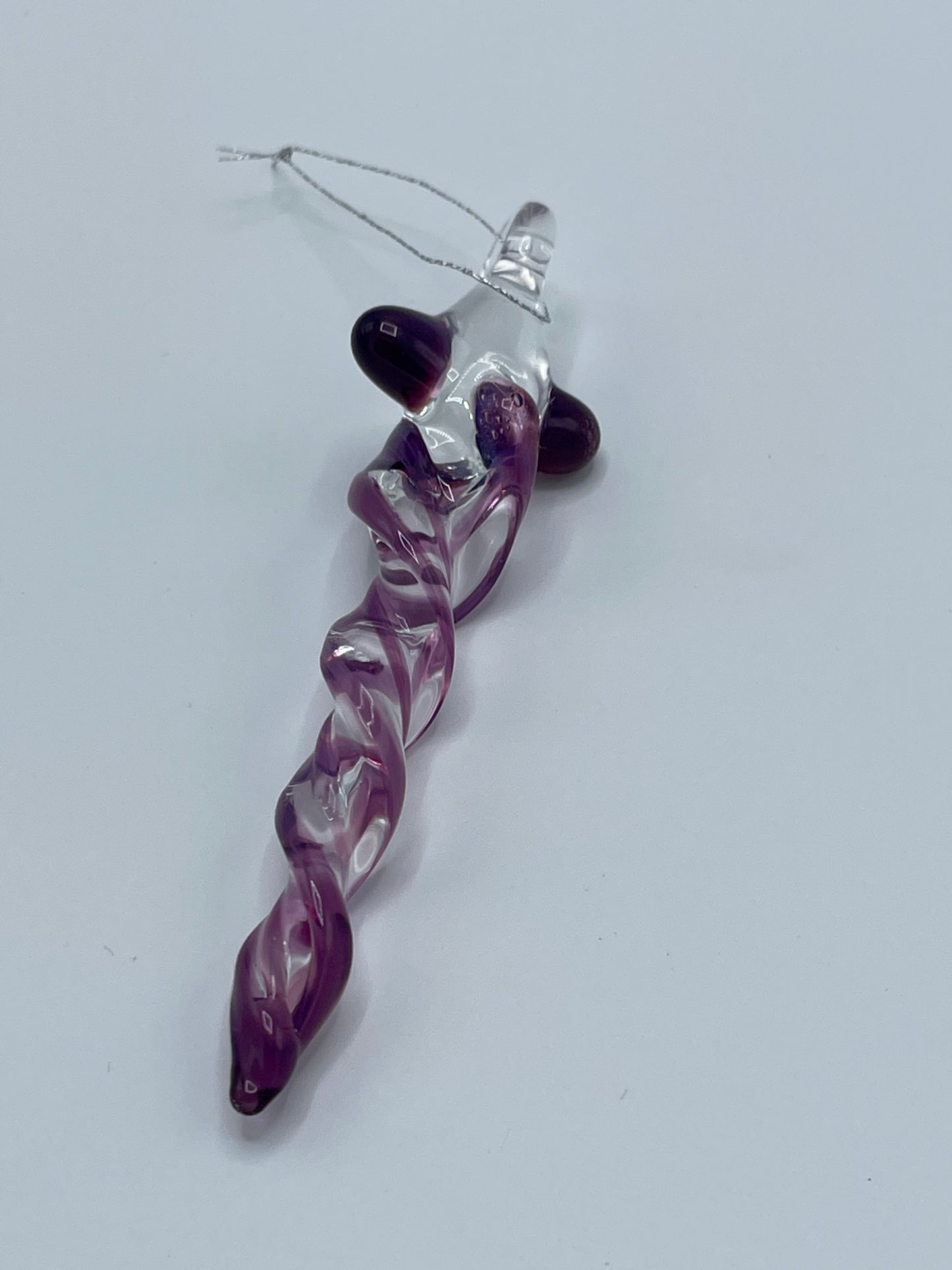 Royal Jelly Glass Icicle - JeffBeckerGlass.com
