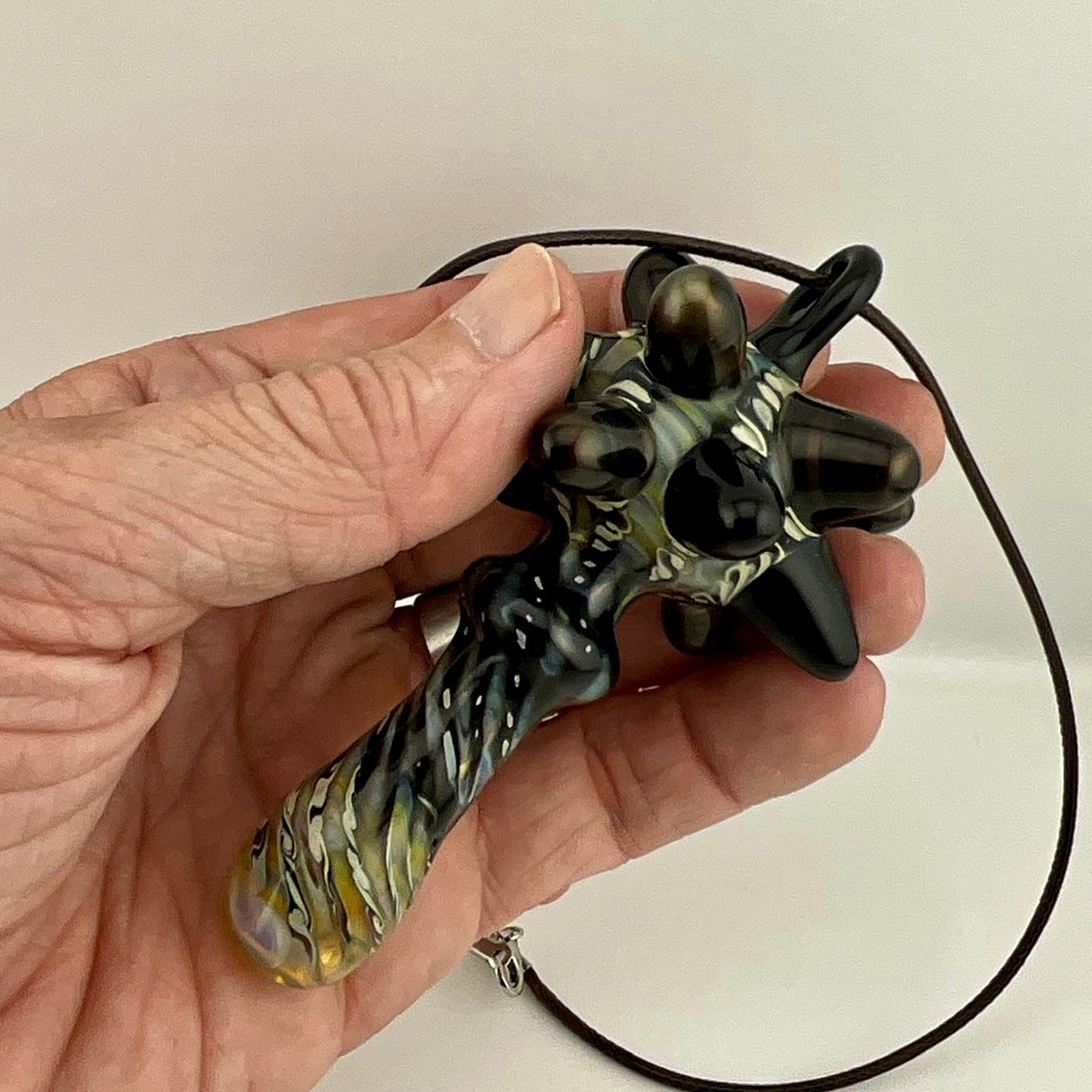 Pendant Pipe Black pendant pipe necklace’s
