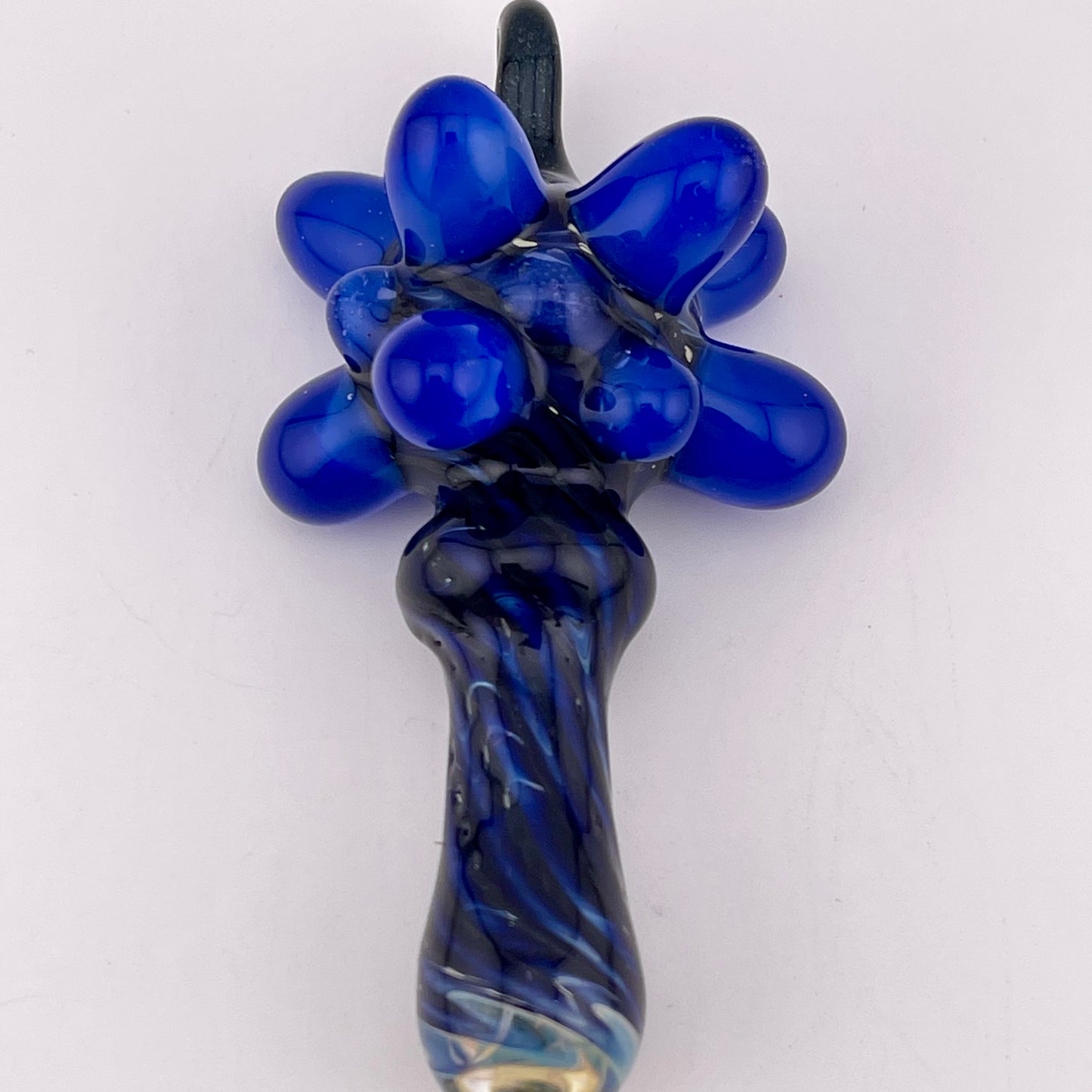 Pendant Pipe Cobalt Blue pendant pipe necklace’s