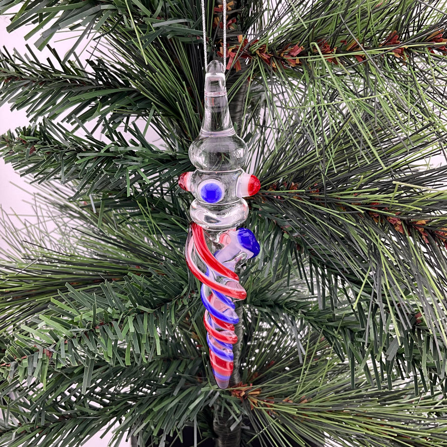 Quality Handmade Glass Christmas ornaments, pendants, and pipes