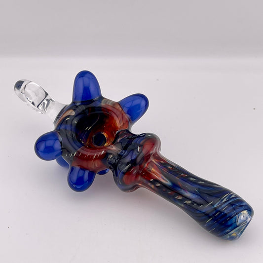Pendant Pipe Red and Blue pendant pipe necklace’s