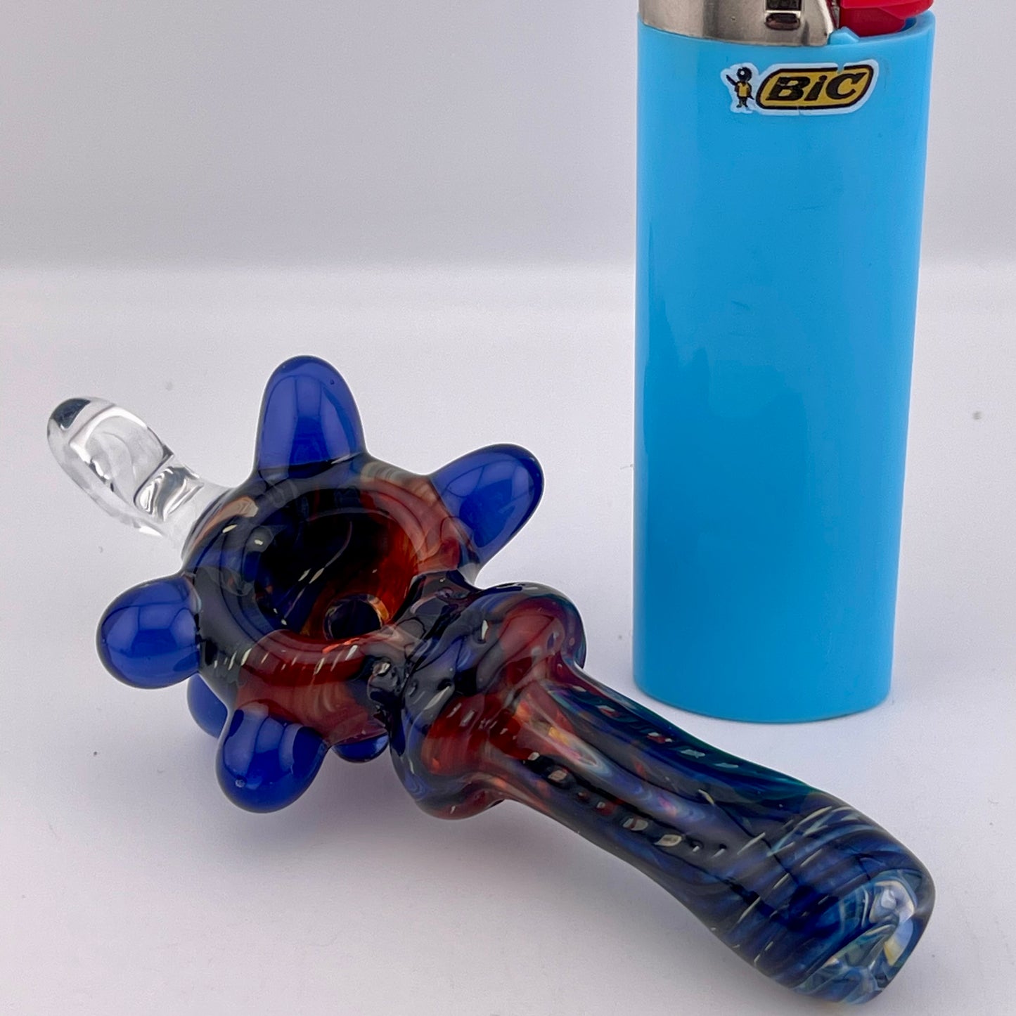 Pendant Pipe Red and Blue pendant pipe necklace’s