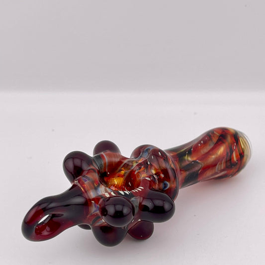 Pendant Pipe Red and Black pendant pipe necklace’s
